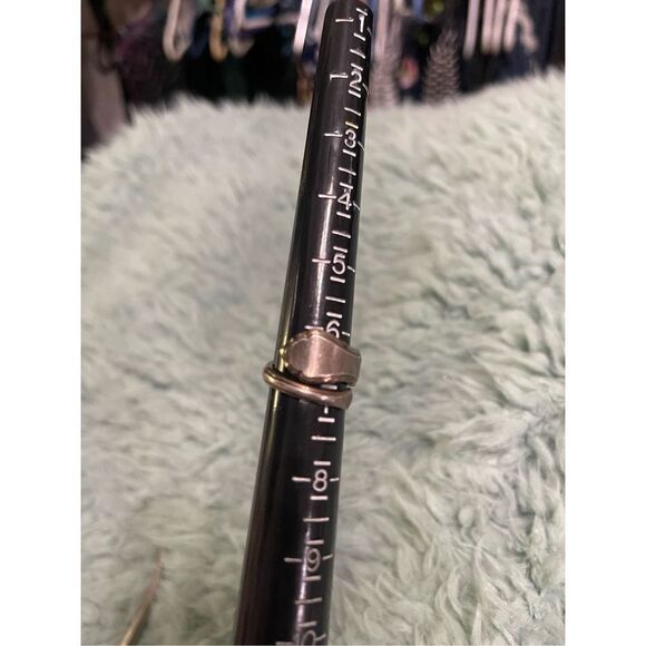 Sterling Silver VTG WMA Rogers Oneida Adjustable Spoon Silverware Ring Size 6.5 - Picture 4 of 5